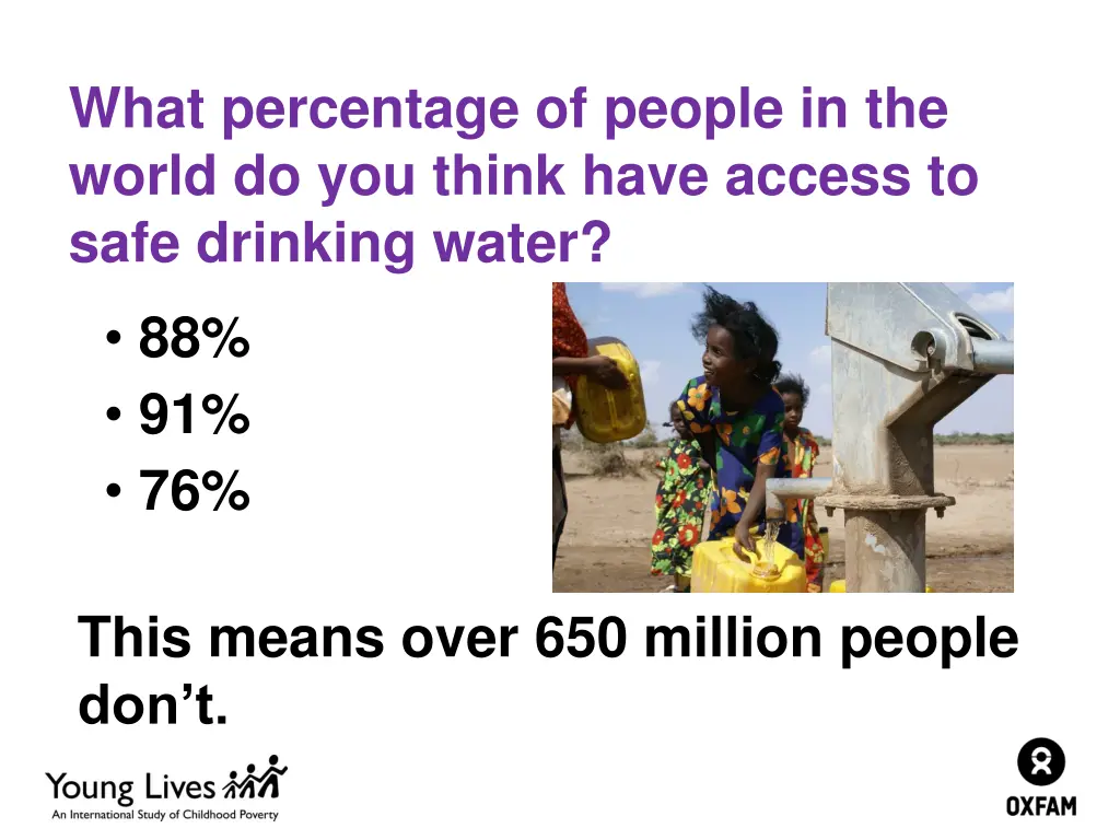 what percentage of people in the world 1