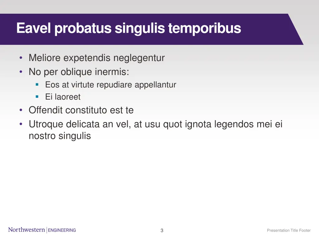 eavel probatus singulis temporibus