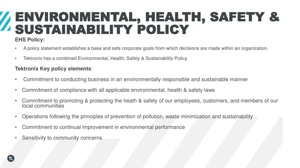 environmental health safety environmental health