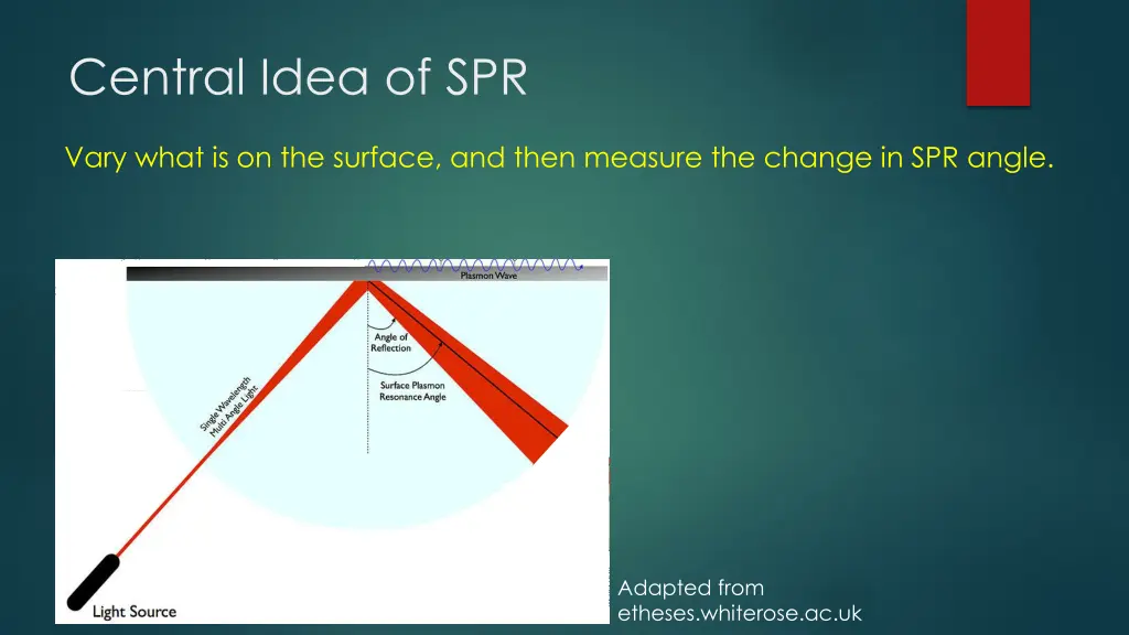 central idea of spr