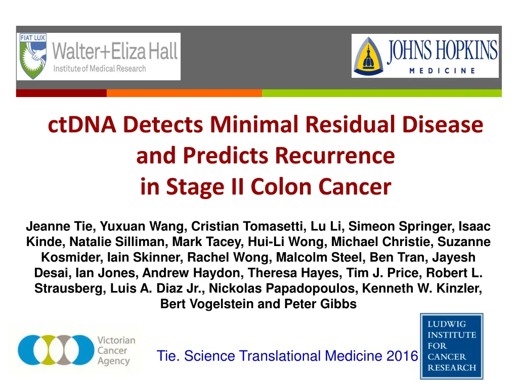 ctdna detects minimal residual disease