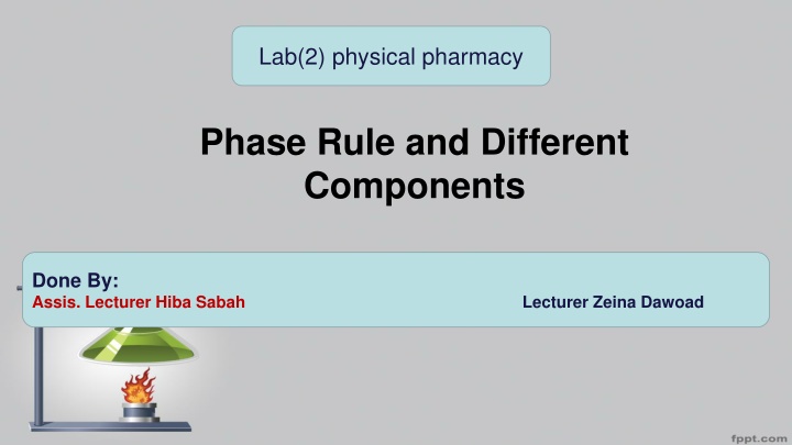 lab 2 physical pharmacy