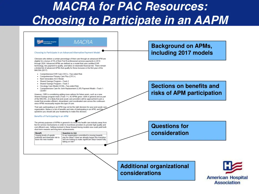 macra for pac resources choosing to participate