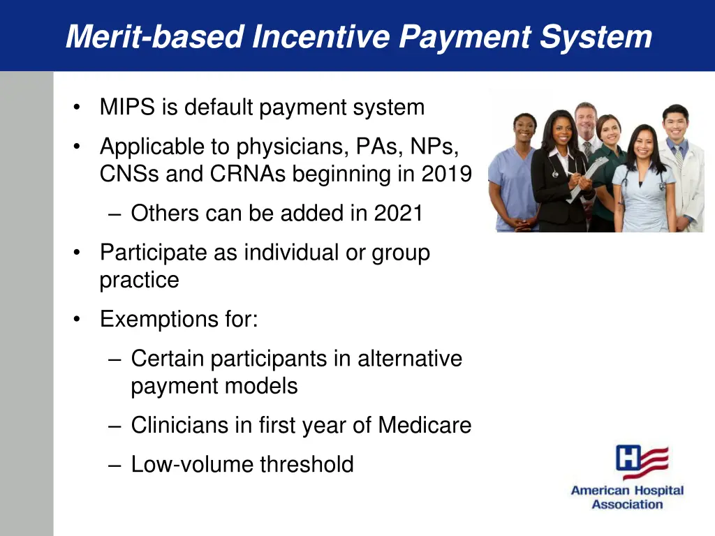 merit based incentive payment system