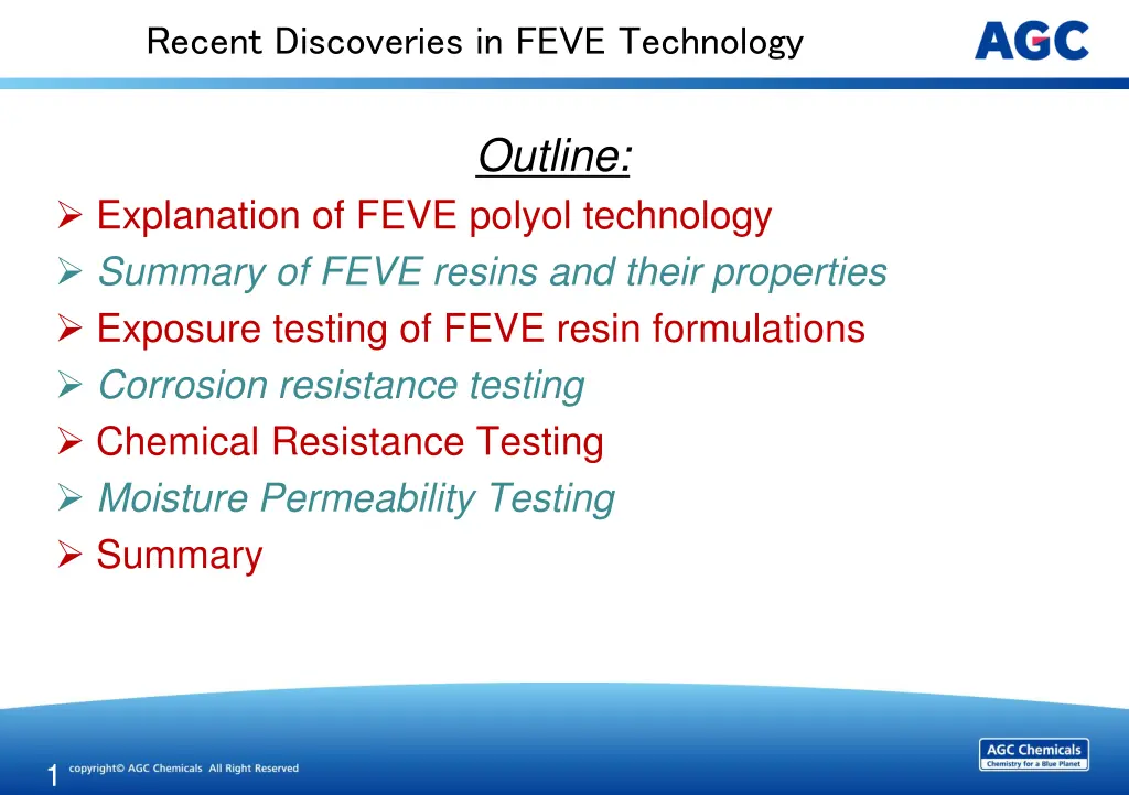 recent discoveries in feve technology