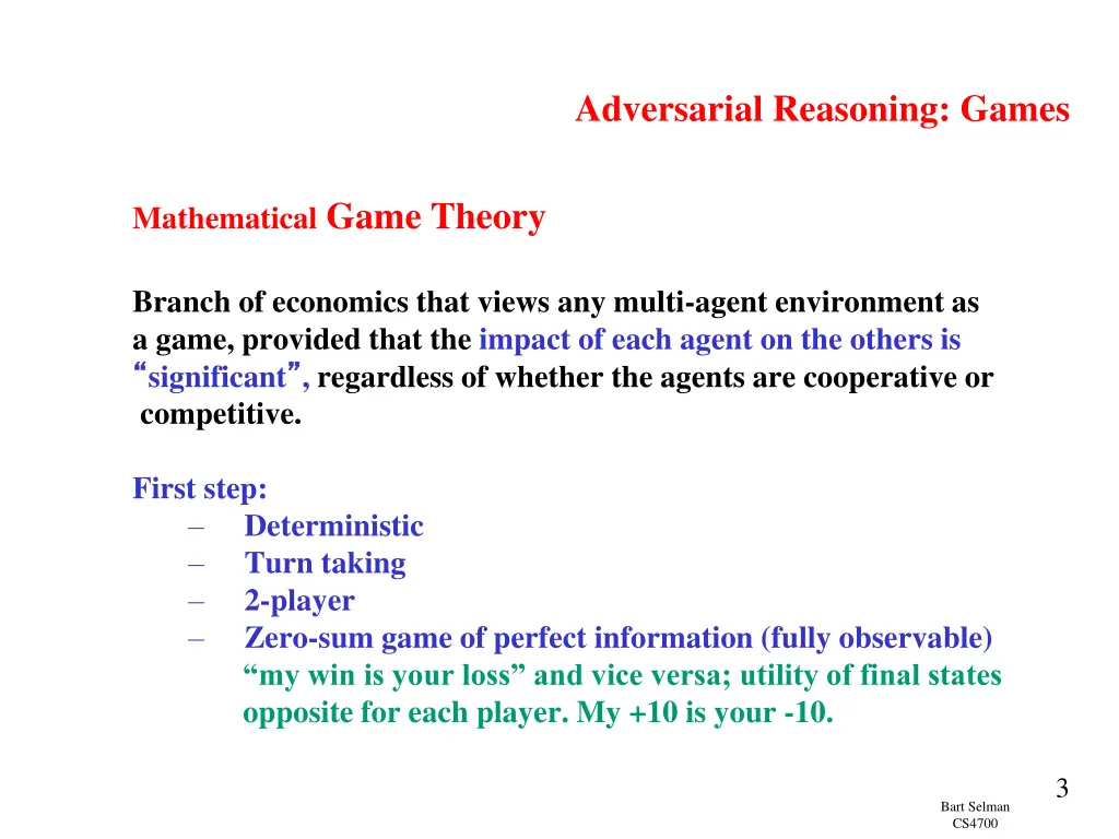 adversarial reasoning games