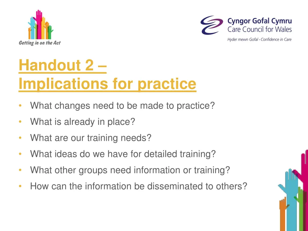 handout 2 implications for practice