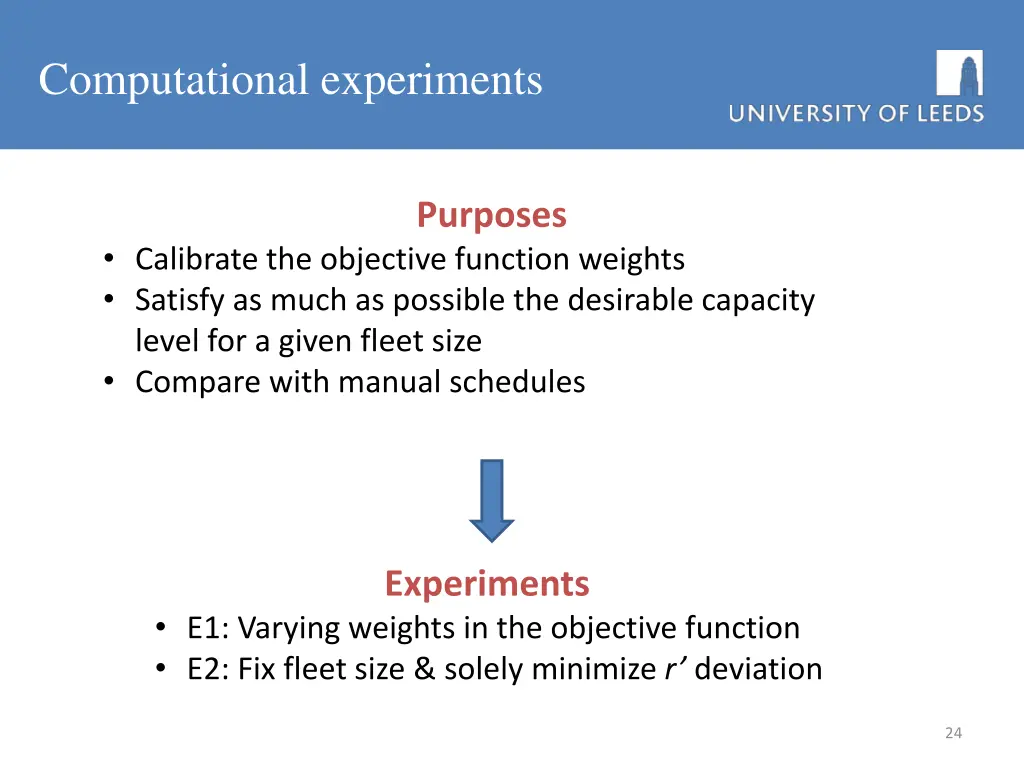 computational experiments