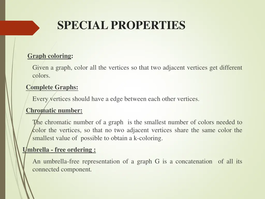 special properties