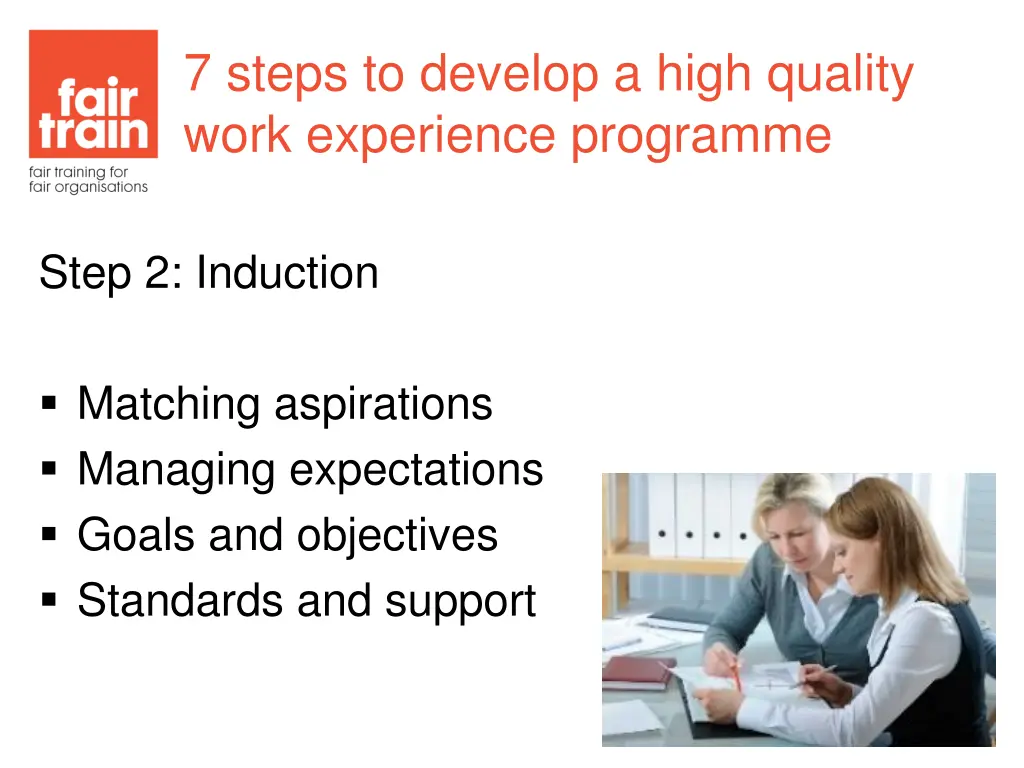 7 steps to develop a high quality work experience 3