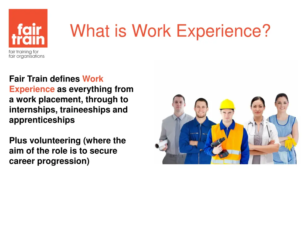 what is work experience