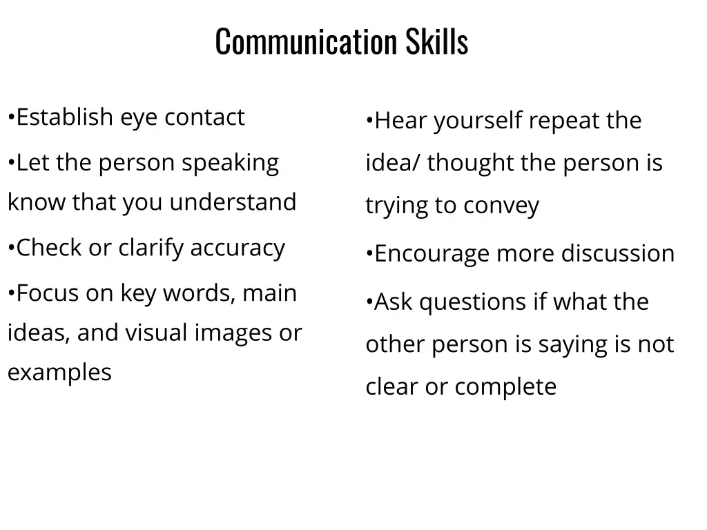 communication skills 1