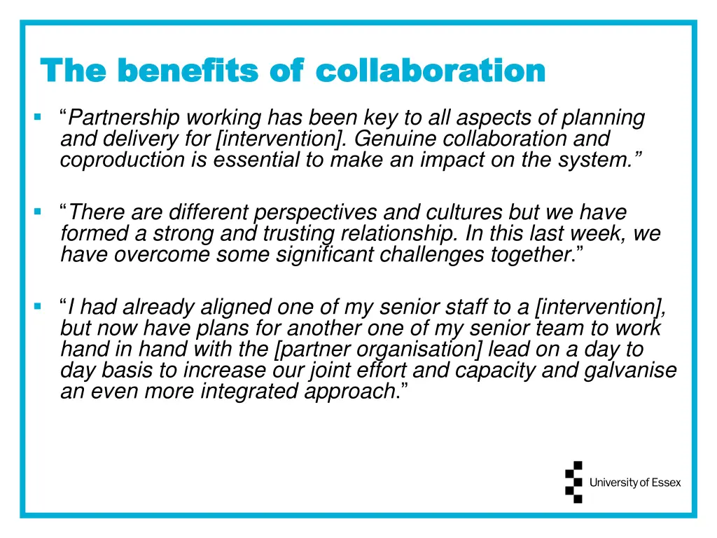 the benefits of collaboration the benefits