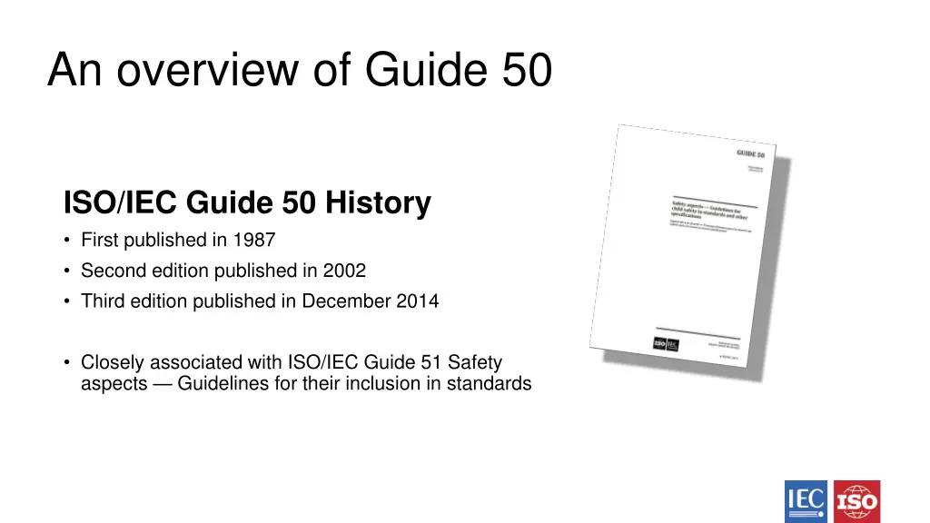 an overview of guide 50