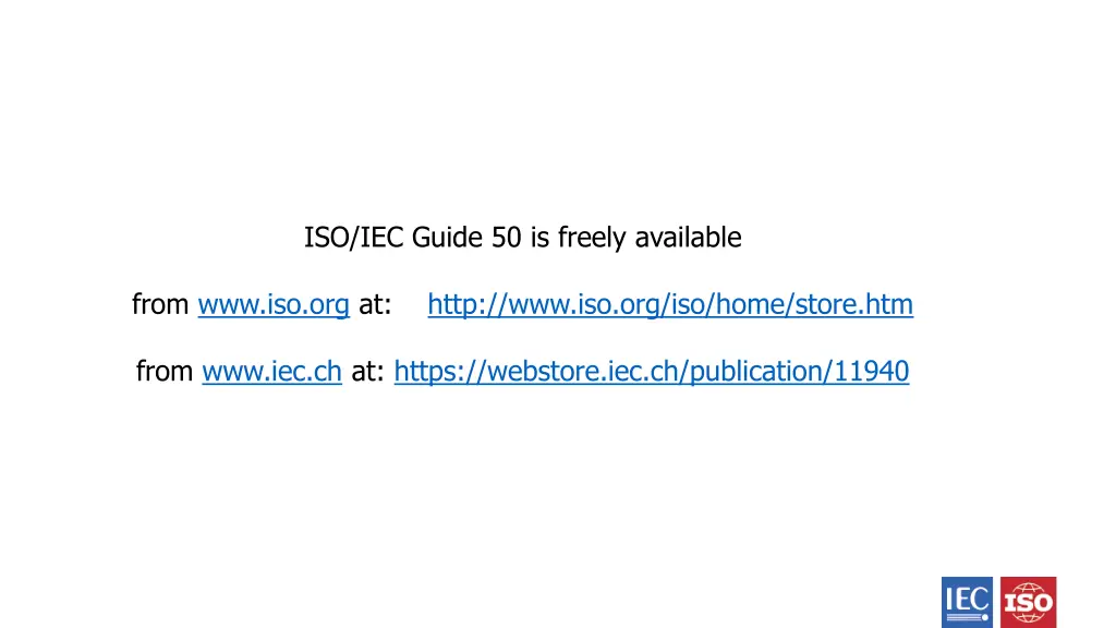 iso iec guide 50 is freely available