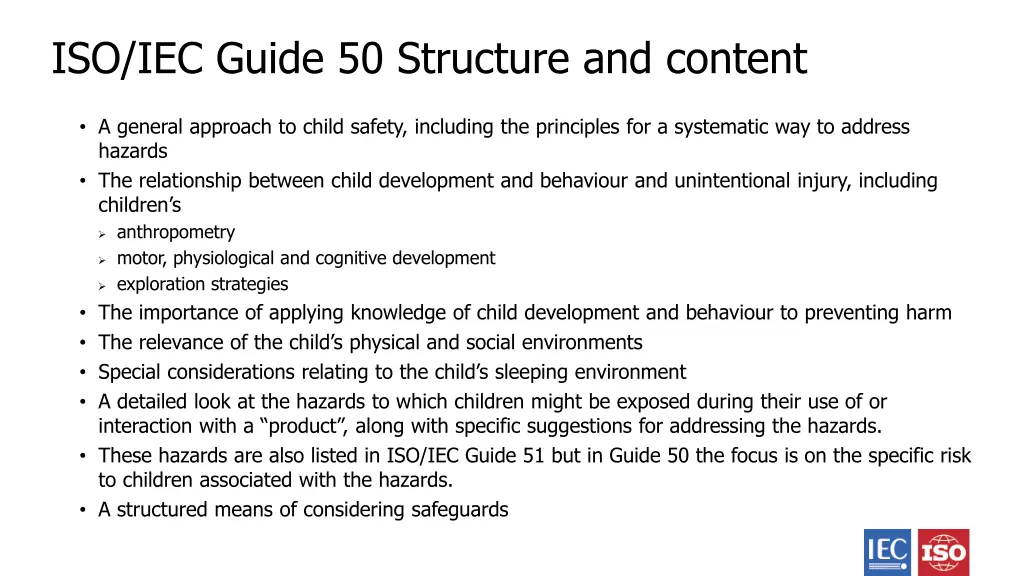 iso iec guide 50 structure and content