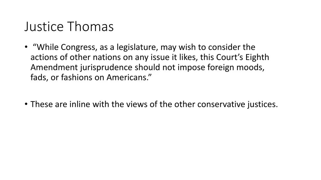 justice thomas