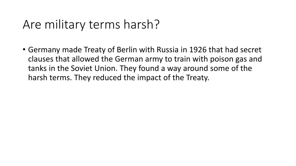 are military terms harsh 1