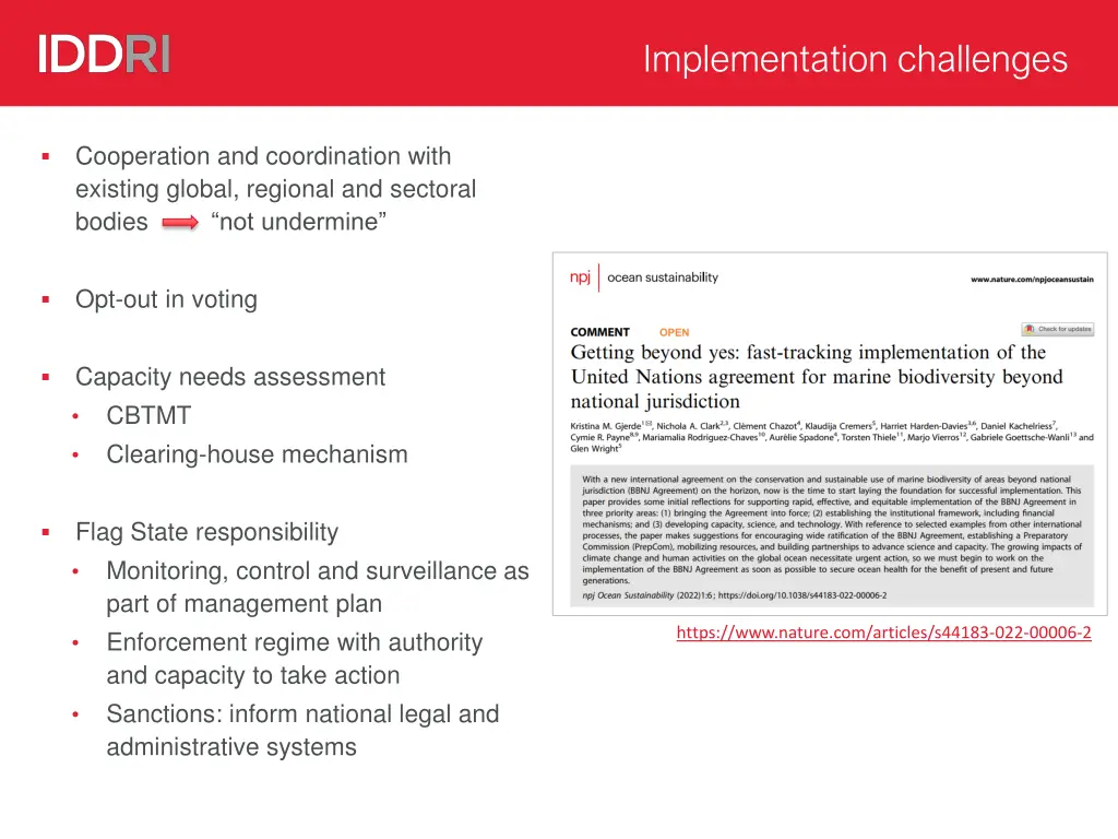 implementation challenges