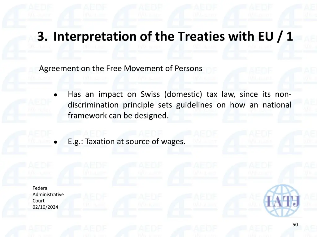 3 interpretation of the treaties with eu 1