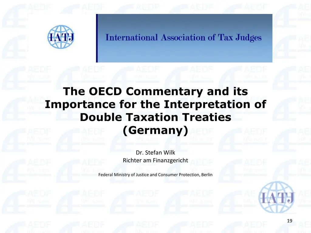 the oecd commentary and its importance