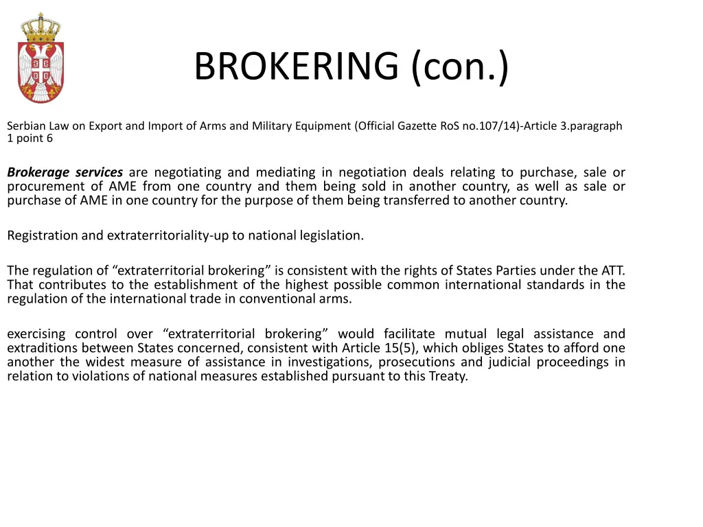 brokering con