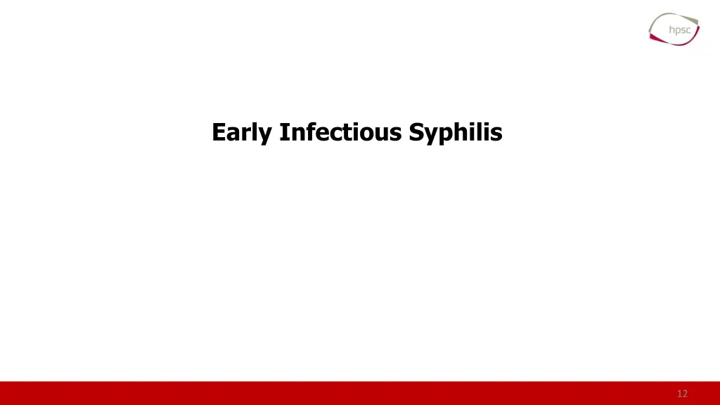 early infectious syphilis