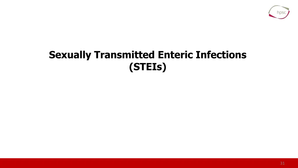 sexually transmitted enteric infections steis