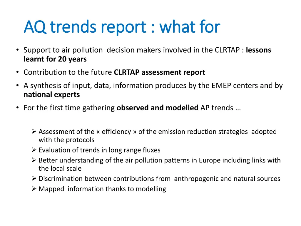 aq trends report aq trends report what