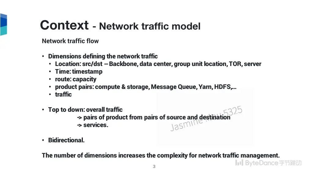 context network traffic model