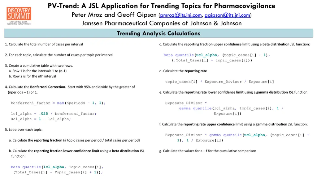 pv trend a jsl application for trending topics 9