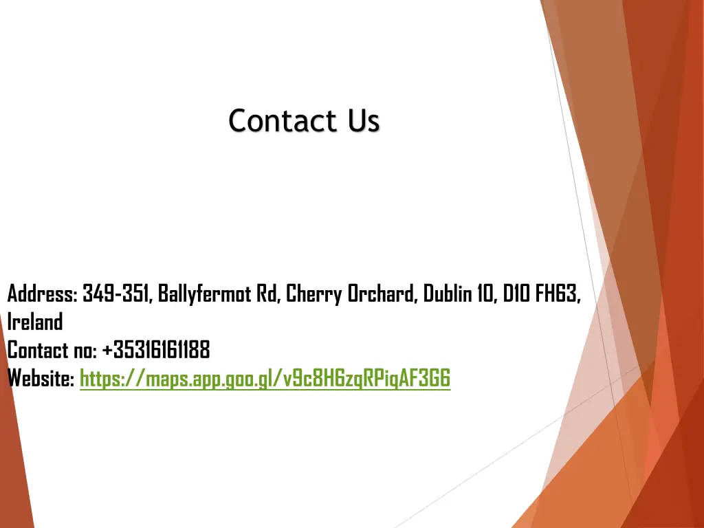 contact us