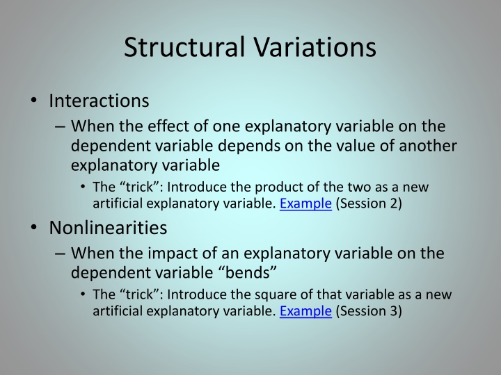 structural variations