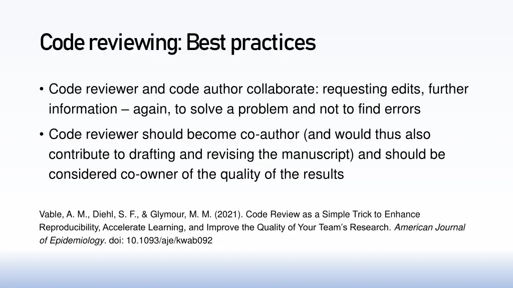 code reviewing best practices 1