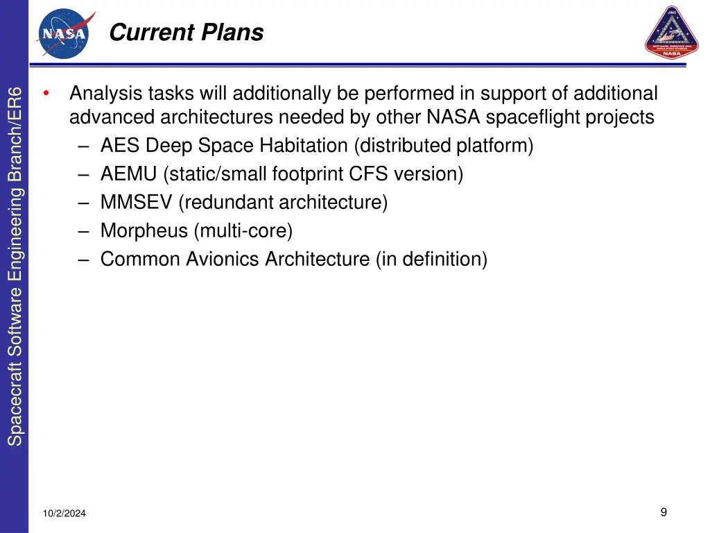 current plans 1