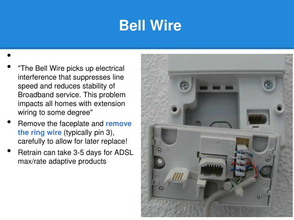 bell wire