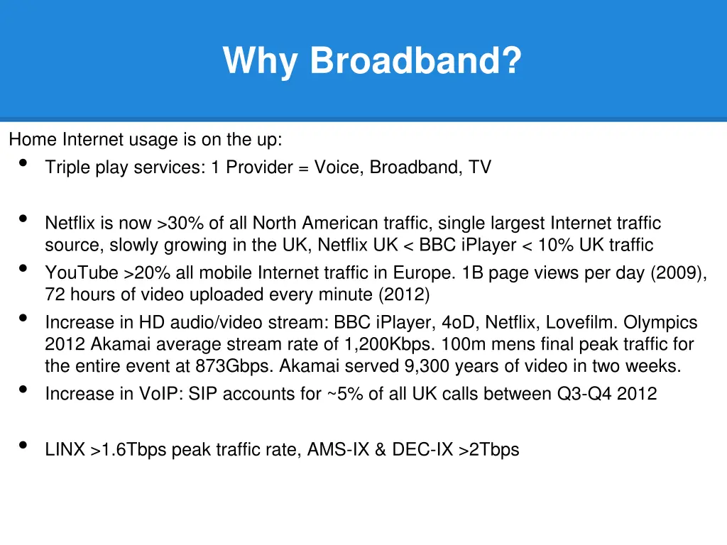 why broadband