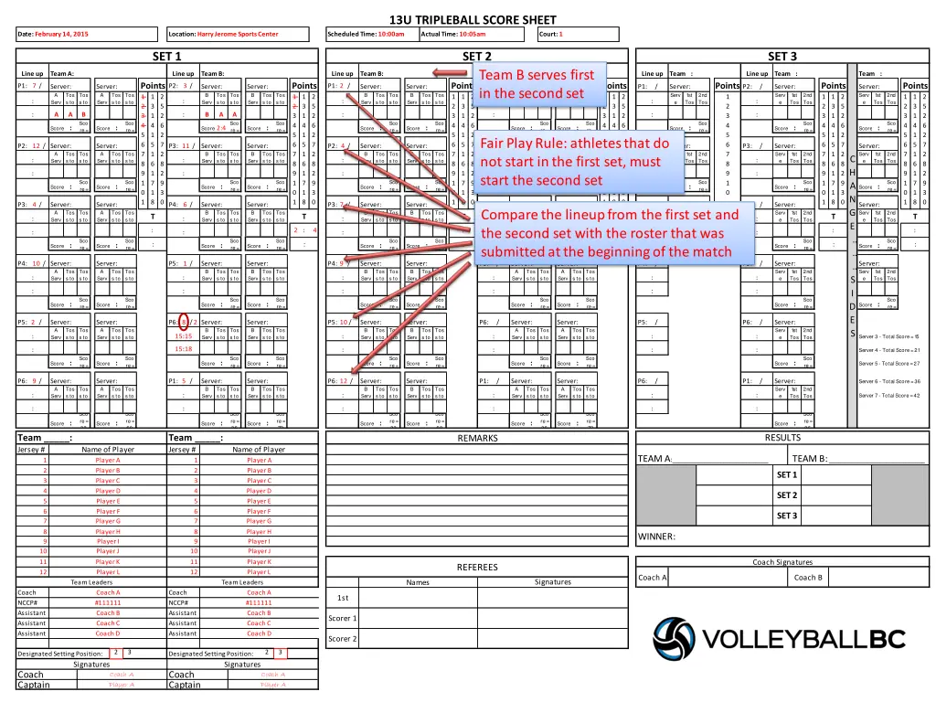 13u tripleball score sheet 3