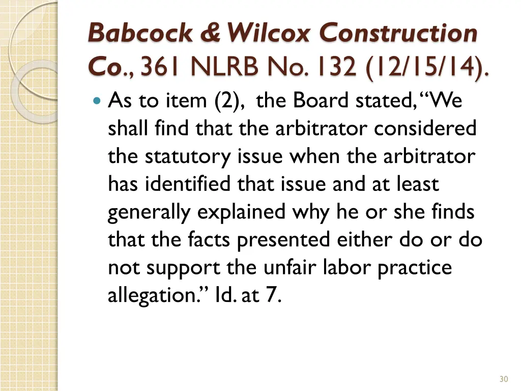 babcock wilcox construction co 361 nlrb 2