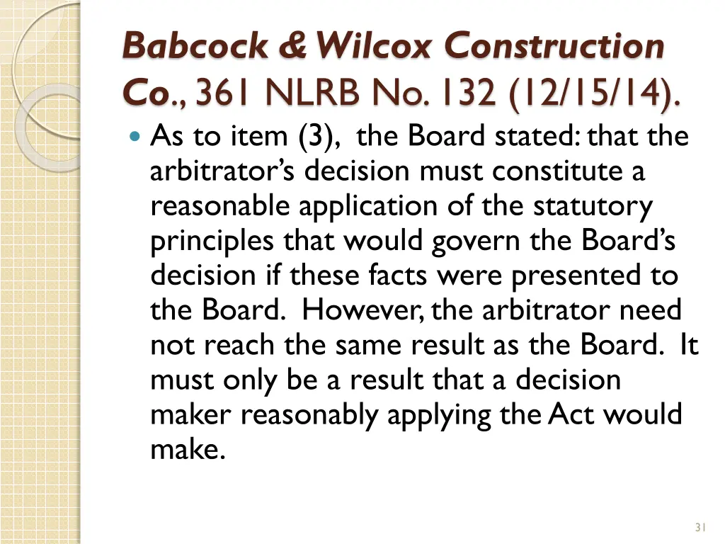 babcock wilcox construction co 361 nlrb 3