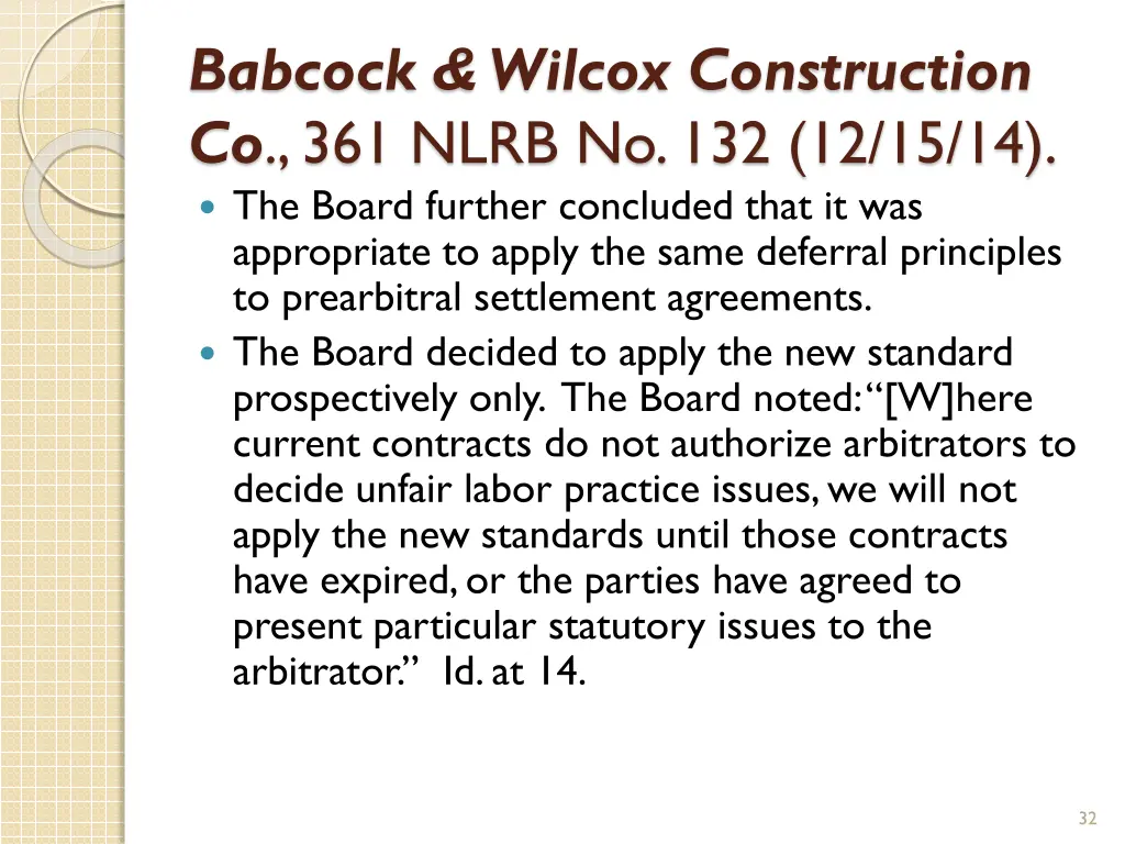 babcock wilcox construction co 361 nlrb 4