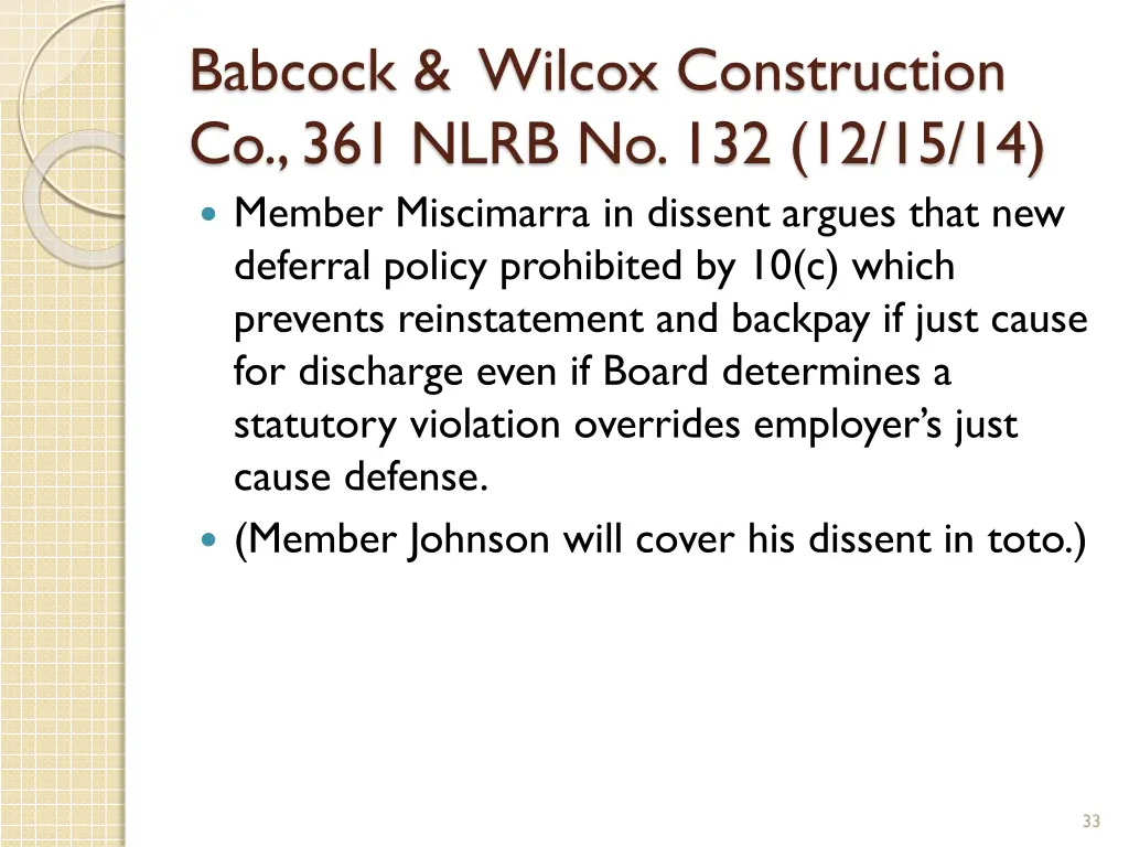 babcock wilcox construction co 361 nlrb 5