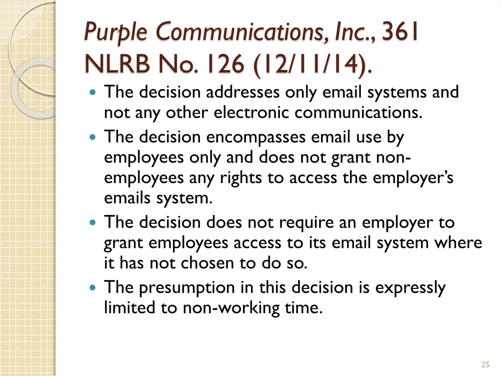 purple communications inc 361 nlrb 2