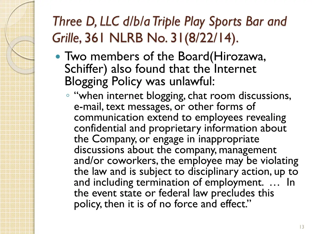 three d llc d b a triple play sports 6