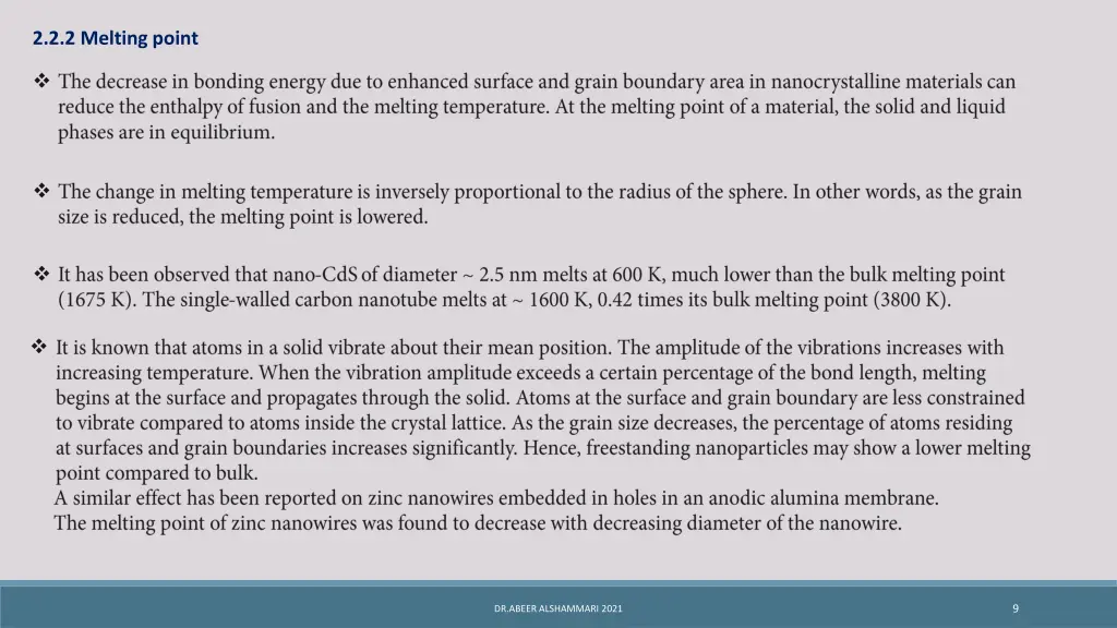 2 2 2 melting point