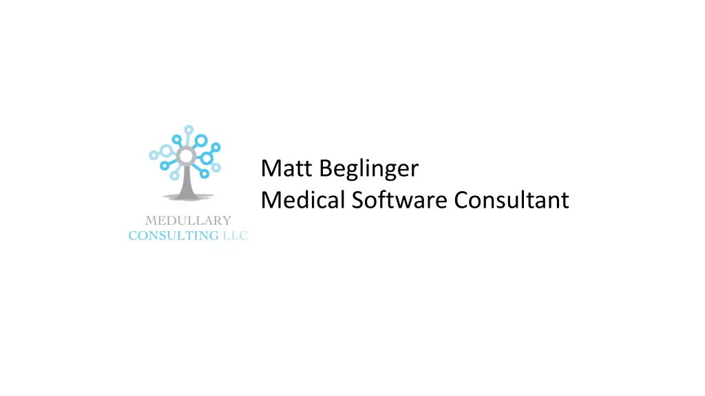 matt beglinger medical software consultant