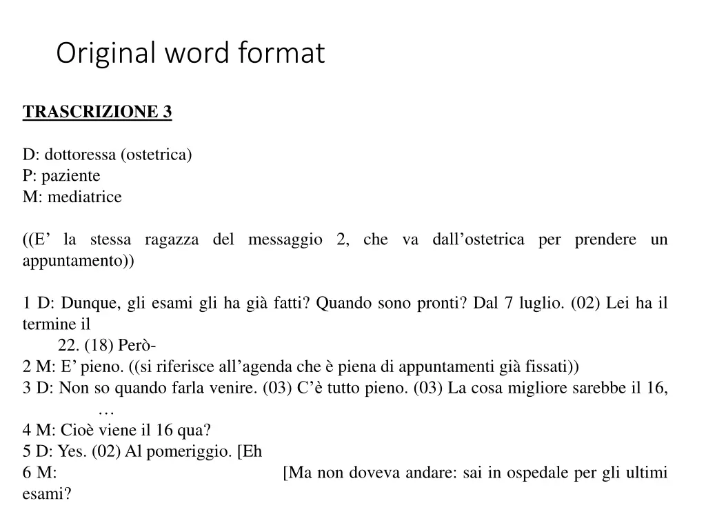 original word format