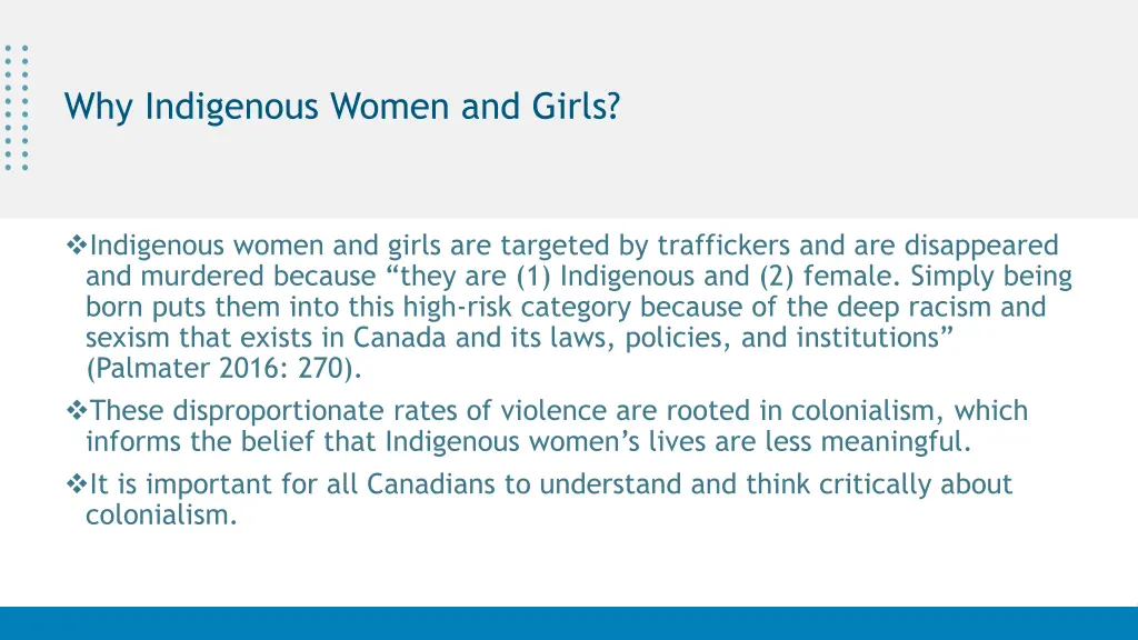 why indigenous women and girls 1