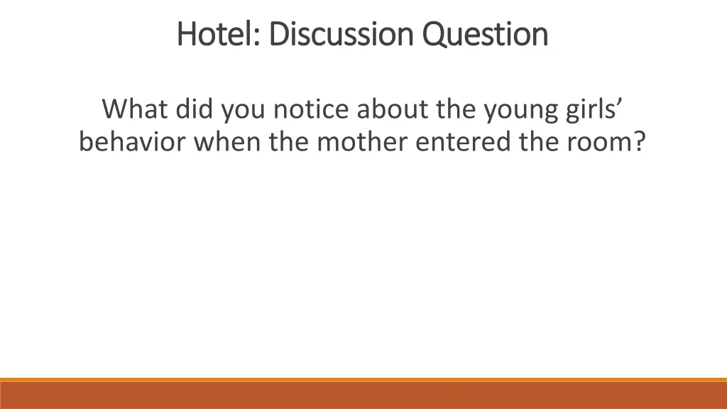 hotel discussion question hotel discussion 1