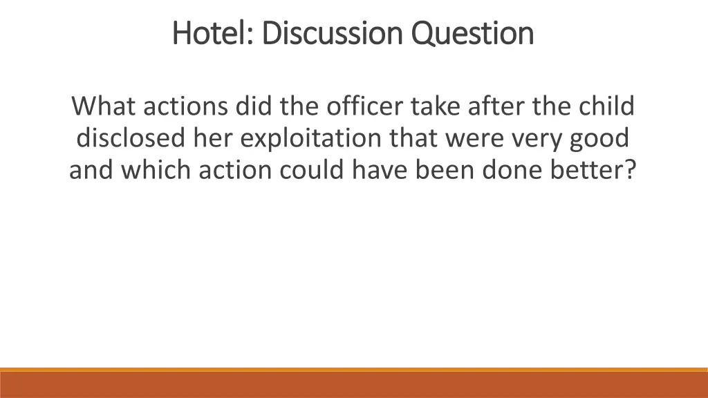 hotel discussion question hotel discussion 4